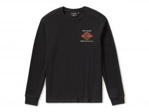 Longsleeve "Parts & Service Thermal Black" 96724-25VM