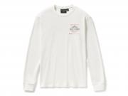 Longsleeve "Parts & Service Thermal Cloud Dancer" 96725-25VM