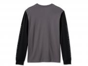 Longsleeve "Willie G Skull Dark Grey"_1