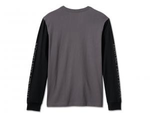Longsleeve "Willie G Skull Dark Grey"_1