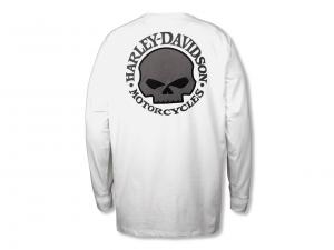 Longsleeve "Willie G Skull White"_1
