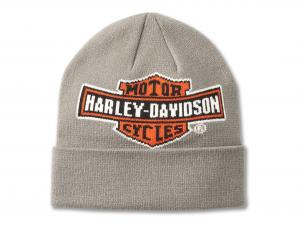 H-D Oil Can Beanie Grey 97663-25VM