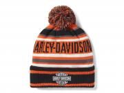 Mütze "Stripe Pom Beanie Orange" 97773-25VX