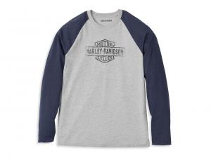 Longlseeve "Oil Can Bar & Shield Raglan Sleeve" 96129-22VM