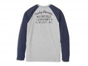 Longlseeve "Oil Can Bar & Shield Raglan Sleeve"_1