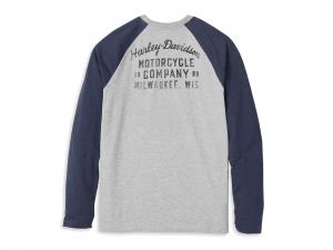 Longlseeve "Oil Can Bar & Shield Raglan Sleeve"_1