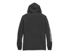 Pullover "#1 Race Slub Jersey Hooded Graphic"_1