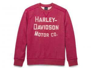 Men's Amplifier Crew Sweatshirt Merlot 96299-22VM