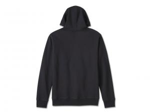 Pullover "Bar Font Zip-Up Hoodie"_1