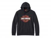 Men's Bar & Shield Tech Hoodie Black 96025-24VM