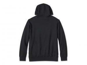 Pullover "Bar & Shield Tech Hoodie Black"_1