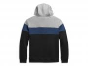 Pullover "Block Letter Hoodie Blue"_1