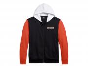 Pullover "COLORBLOCK FULL ZIP ORANGE" 96161-21VM