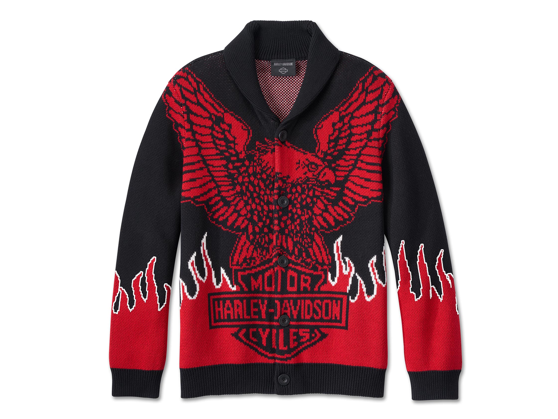 Harley davidson sweaters for mens sales