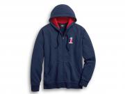 Pullover "FREEDOM ZIP-FRONT HOODIE" 99032-20VM