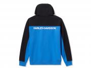 Pullover "H-D TECH Gaiter Full Zip Colorblock Blue"_1