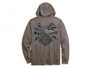 Pullover "HERITAGE EAGLE ZIP-FRONT HOODIE"_1