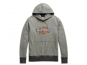 Harley davidson men's 2025 embossed logo pullover hoodi