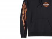 Pullover "Rising Eagle Hoodie Black"_2