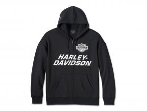 Pullover "Screamin' Eagle Zip-Up Hoodie Black" 96011-24VM