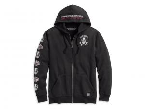 Pullover "SKULL & LOGO SLIM FIT HOODIE" 96162-20VM