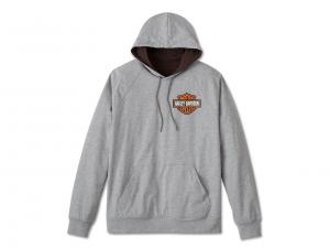 Pullover "Spirit of Freedom Reversible Hoodie Grey & Java" 96527-24VM