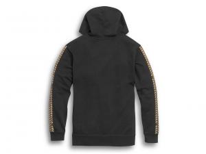 Pullover "TIRE-TREAD SLEEVE STRIPE HOODIE"_1