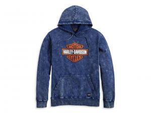 Pullover "Westcoast Bar & Shield Hoodie - Blue" 96022-23VM