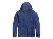 Pullover "Westcoast Bar & Shield Hoodie - Blue"_1