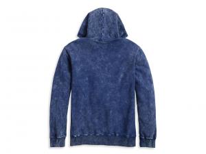 Pullover "Westcoast Bar & Shield Hoodie - Blue"_1