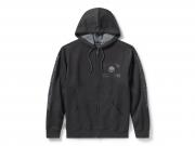 Pullover "Willie G Skull Zip Front Hoodie" 99250-25VM