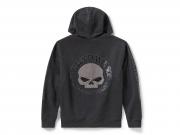 Pullover "Willie G Skull Zip Front Hoodie"_1