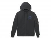 Pullover "Willie G" Skull Zip-Up Hoodie" 96285-22VM