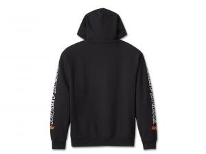 Pullover "Willie G Winged Wheel Hoodie Black"_1