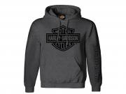Hoodie "Bar & Shield Grey - Munich" RKS004546-M