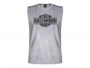 T-Shirt "Long Logo Sleeveless Grey - Munich" RKS004535-M