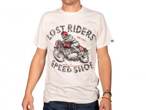 Rokker T-Shirt "Lost Riders White" ROKC3010504