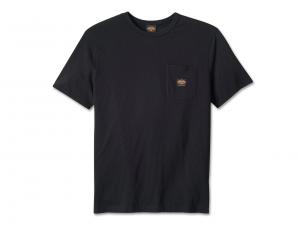 T-Shirt "120th Anniversary Pocket Black" 96566-23VM
