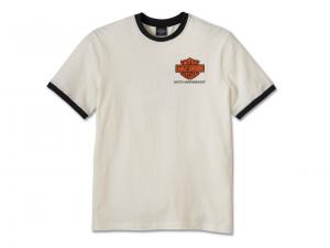 T-Shirt "120th Anniversary Ringer Cloud Dancer" 97547-23VM