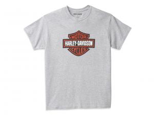 T-Shirt "Bar & Shield Graphic Grey" 99142-22VM