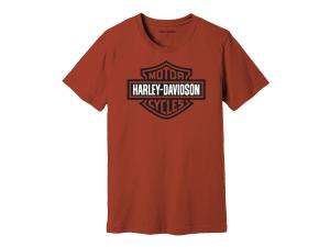 T-Shirt "Bar & Shield Graphic Orange" 99143-22VM