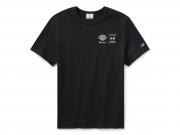 T-Shirt "Champion x Harley-Davidson Fanatic Black & Silver" 96866-24VM