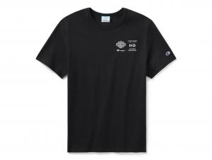 Champion x Harley-Davidson Fanatic Tee Black & Silver 96866-24VM