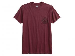 T-Shirt "CIRCLE 03 SLIM FIT POCKET" 96454-18VM