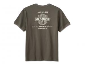 T-Shirt "Combustion Henley Green"_1