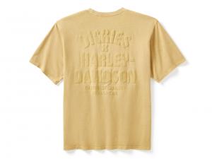 T-Shirt "Dickies x H-D Heavyweight Pigment Dyed HD Gold"_1