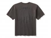T-Shirt "Dickies x H-D Heavyweight Pigment Dyed Short Sleeve Anthracite"_1