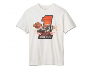 Men's H-D #1 Racer Tee 96014-25VM