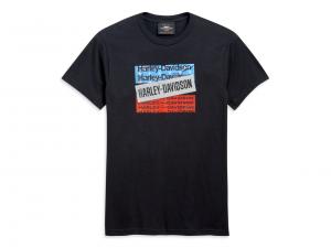 T-Shirt "H-D Bars & Stars Black" 96471-20VM