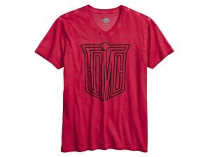 T-Shirt "HDMC V-NECK" 96659-17VM